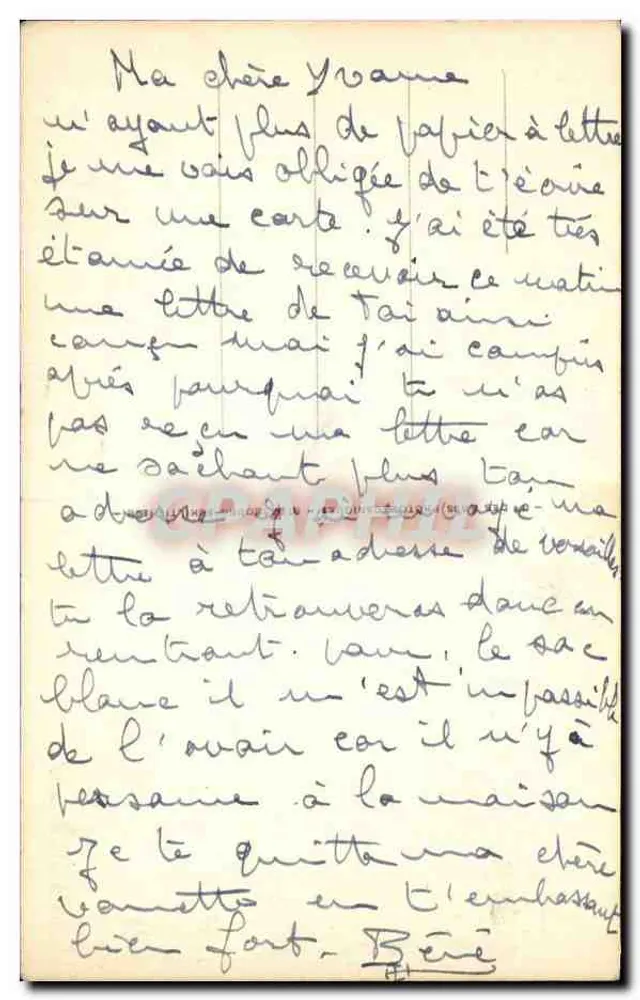 Annecy — Quai de l'Île — LL. — n° 53 - Verso