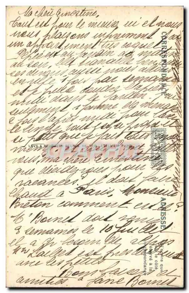 Annecy — Das Kloster der Visitation und der See — LL. — Nr. 318 - Rückseite