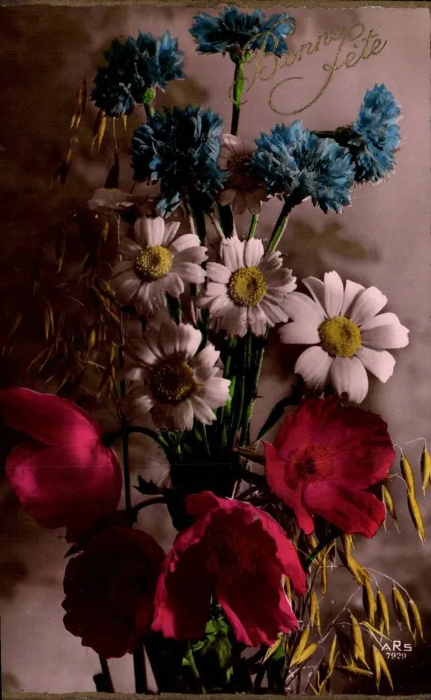 Bouquet de flores — Boa festa — ARS 7929 - Frente