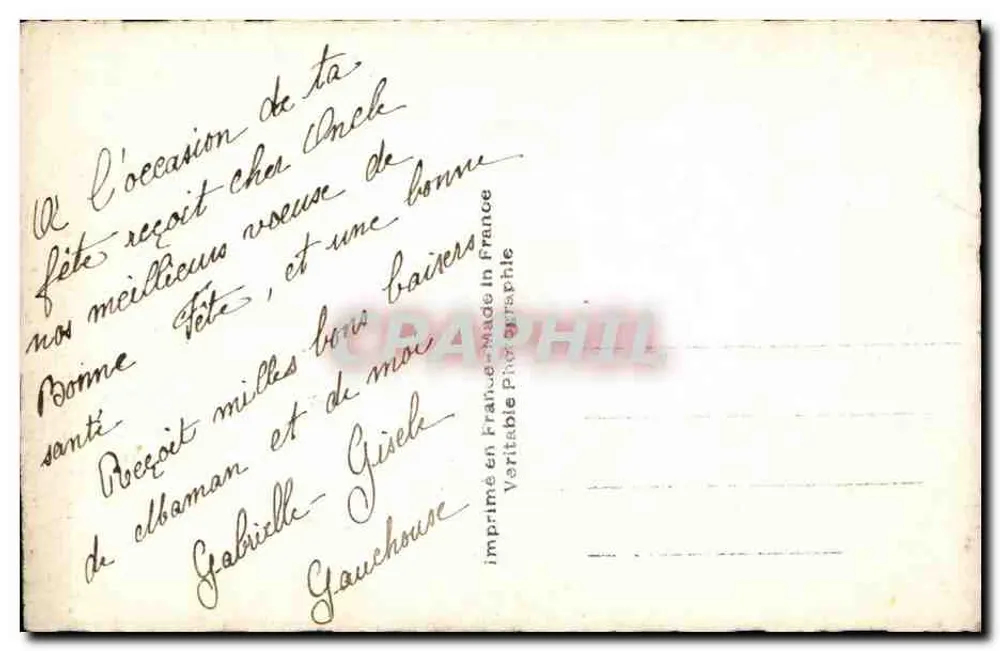 Bouquet de flores — Boa festa — ARS 7929 - Verso