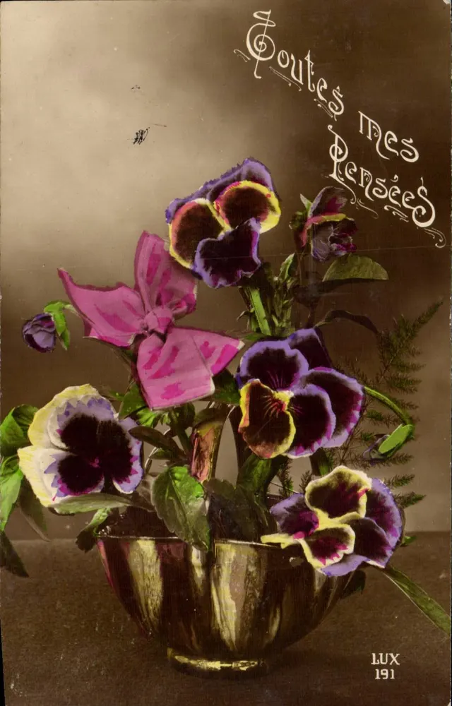 Flores de pensamentos — LUX 191 — editor LUX - Frente