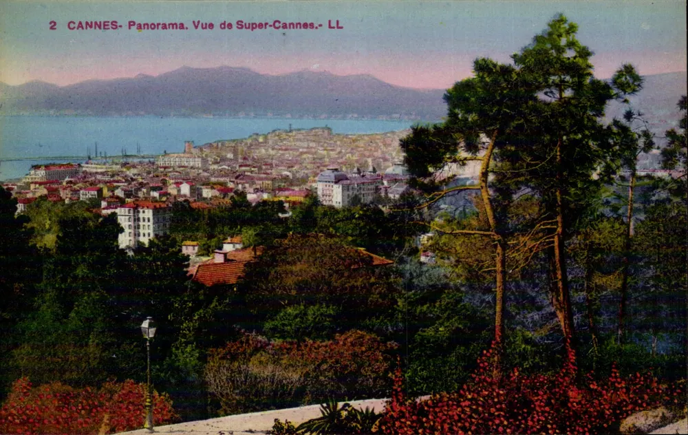 CANNES - Panorama. Vista de Super-Cannes - LL - Frente