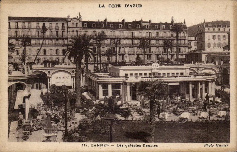 Cannes — As galerias floridas — Foto Munier, n°117 - Frente