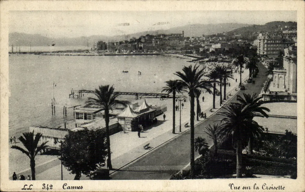 Cannes — Vista da Croisette — LL 342 - Frente