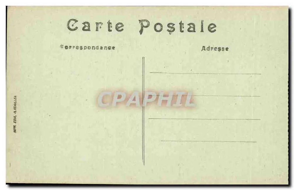Paryż — Hotel de Ville — Wyd. E. Asheller - Rewers