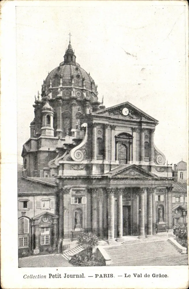 Paris — O Vale de Grace — Coleção Petit Journal - Frente