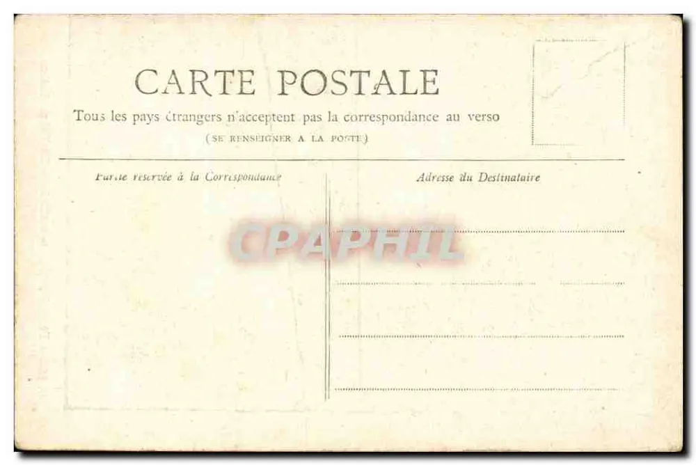 Paris — O Vale de Grace — Coleção Petit Journal - Verso
