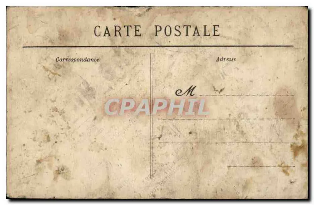 Montmartre — Die Basilika des Heiligen Herzens fertiggestellt — G.C.A. Paris, Nr. 883 - Rückseite
