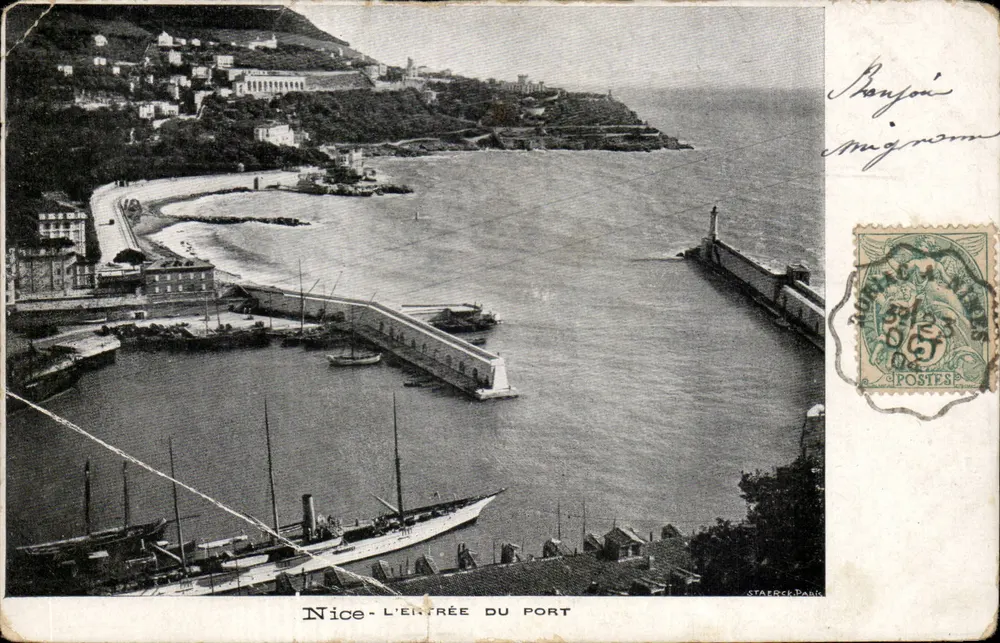 Nice - A entrada do porto — STAERCK PARIS - Frente