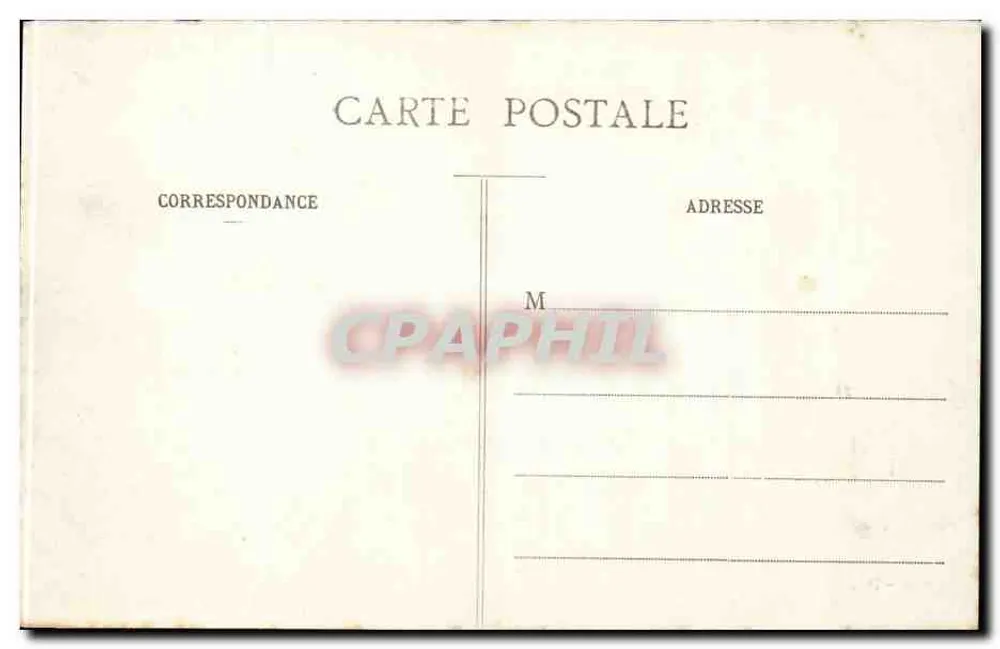 Paris - Bois de Boulogne - Pavillon d'Armenonville - Rückseite
