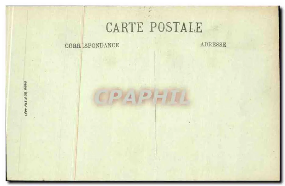 Paris — La Sorbonne — Der Große Amphitheater — LL. — Nr. 588 - Rückseite