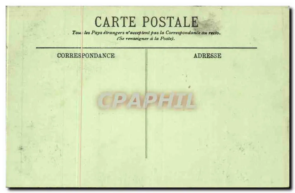 Paris — Friedhof Père Lachaise — Denkmal für die Toten — LL. - Rückseite