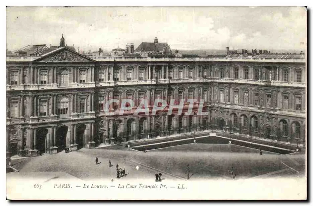 Paris — Das Louvre — Cour François Ier — LL, n° 685 - Vorderseite