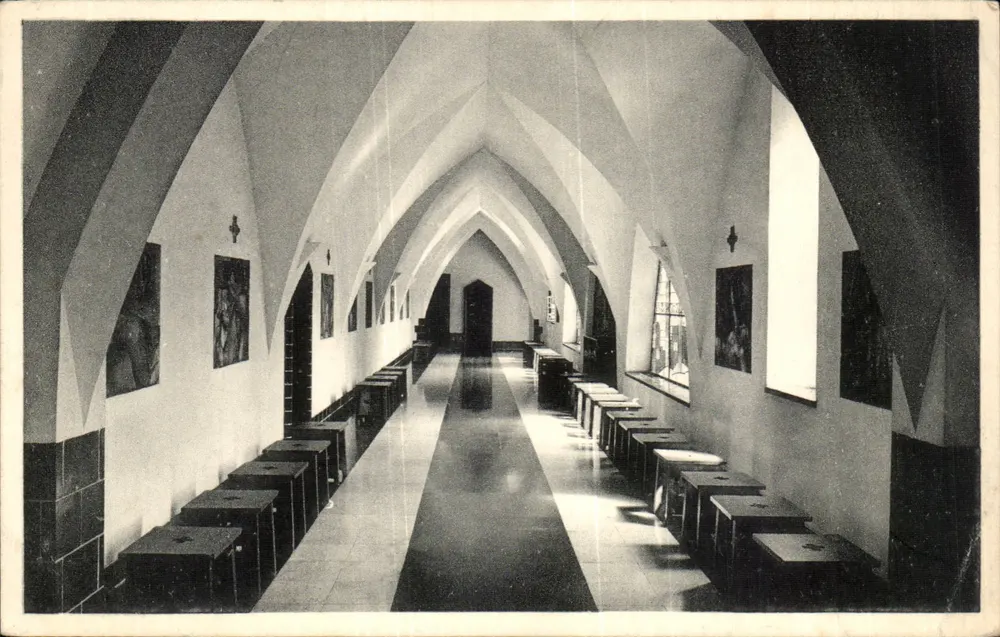 Cloître de la lecture — N.-D. de Clairefontaine, Boudillon - Recto