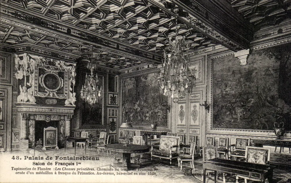 Palais de Fontainebleau — Salon de François Ier — Collection Art - Vorderseite