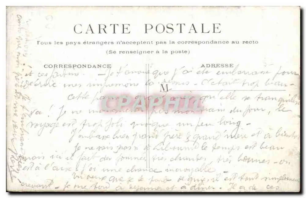 Estatua de Étienne Marcel — Paris — editor desconhecido - Verso