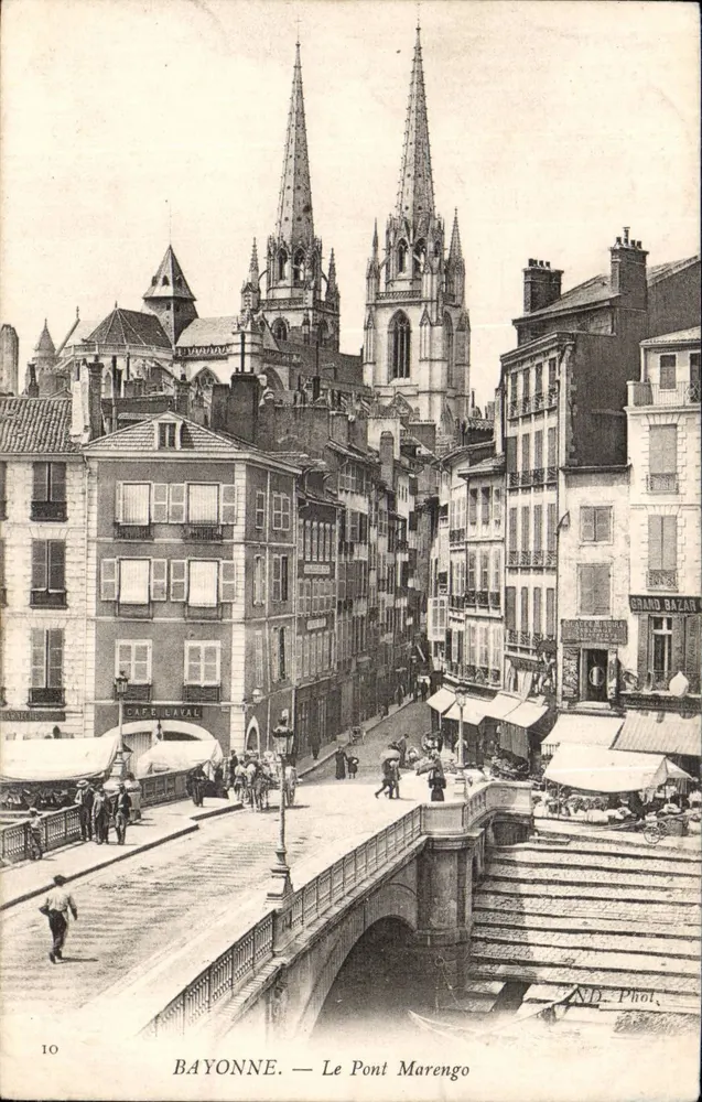 Bayonne — Le Pont Marengo — ND Phot. n°10 - Frente