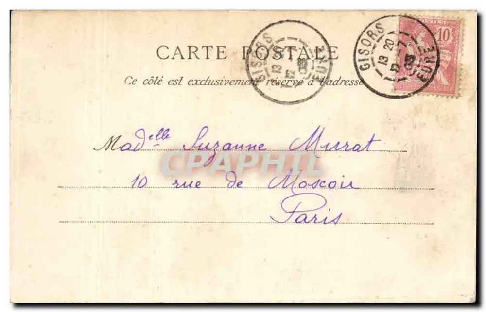 Gisors — Die alten Mauern und Türme — unbekannter Verlag, Nr. 30 - Rückseite