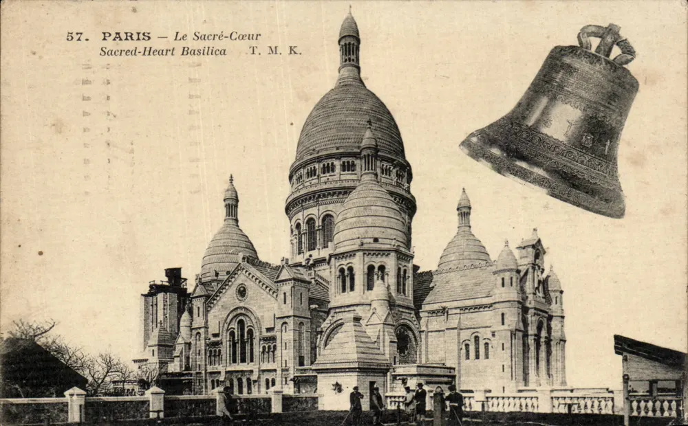 Paris — Das Heilige Herz — T. M. K. n°57 - Vorderseite