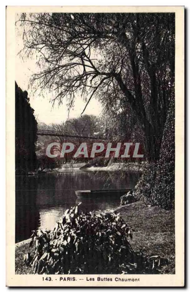 PARIS — Les Buttes Chaumont — 143 - Frente