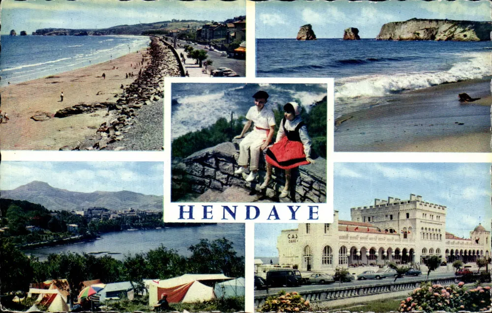 Hendaye — Panoramische und touristische Ansicht — Lumicad - Vorderseite
