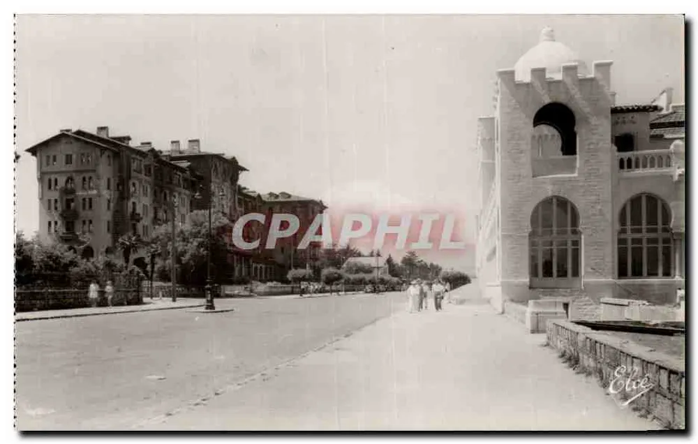 Hendaye-Plage (B.P.) — Das Casino und das Hotel Eskualduna — Chalagneau, 92, Bordeaux - Vorderseite