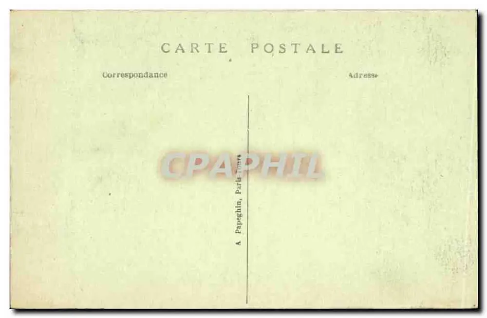 La Fontaine Médicis - Jardin du Luxembourg — Paris — A.P. — n° 24C - Rückseite