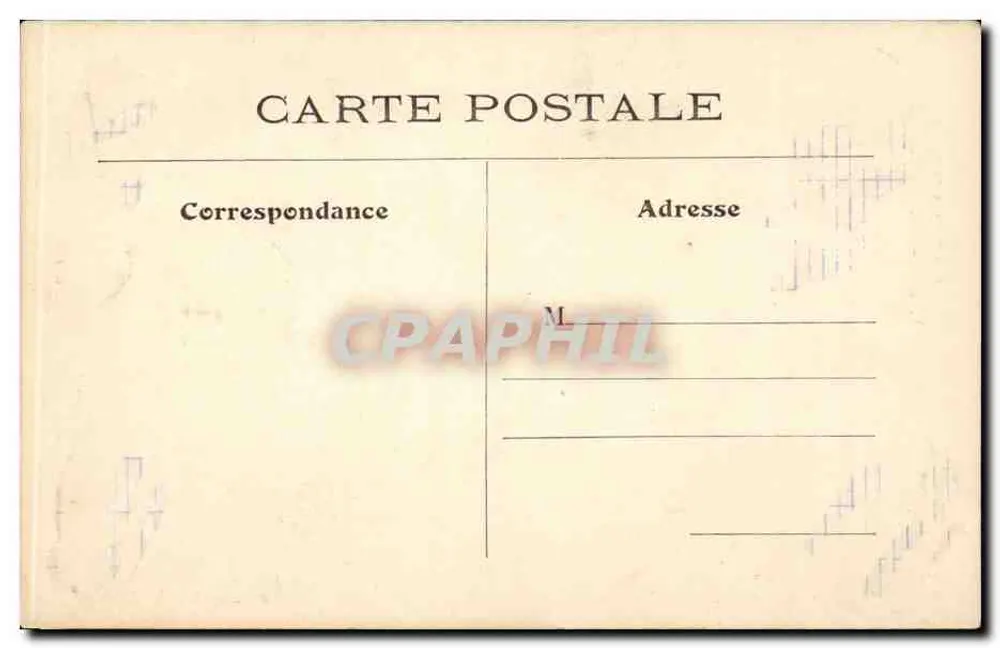 Igreja de São Pedro de Montrouge — Paris — edição de Cie, Angoustrême-Paris, n°12 - Verso
