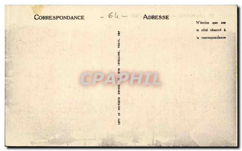 Bayonne — Os Jardins — ND - Verso