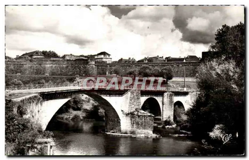 El Puente sobre el Gave — Navarrenx — C.A.P. Paris - Anverso