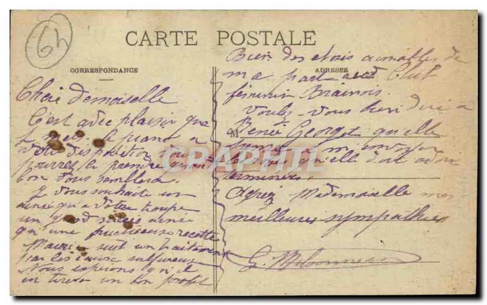 PAU — Ansicht der Verlängerung des Königlichen Platzes — Edition Galeries Modernes, n°27 - Rückseite