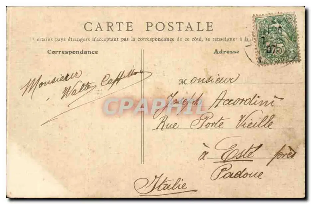 Ponte e Praça da Concorde — Paris — B. G. PARIS 545 - Verso