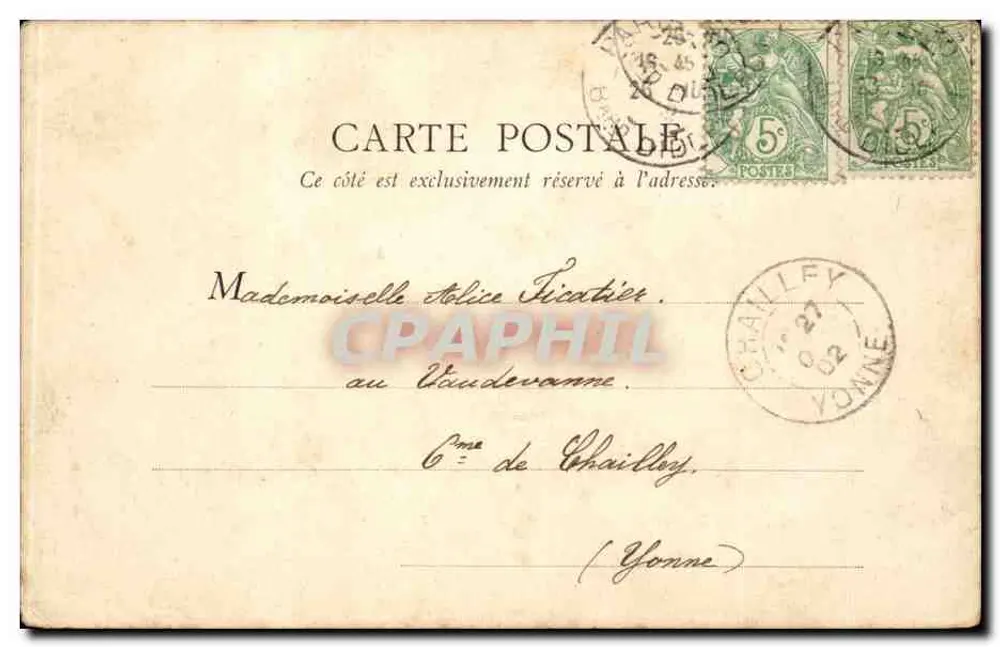 Ponte e Praça da Concórdia — Paris — B.F. Paris n°49 - Verso