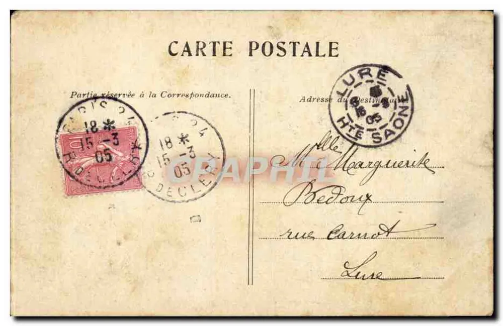 PARIS — O Arco do Triunfo da Estrela — editor não visível - Verso