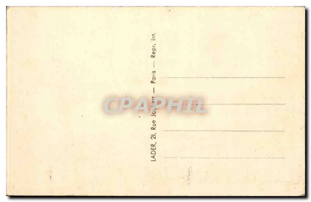 Paris - Place de l'Étoile - Arco do Triunfo — Lader 42 - Verso