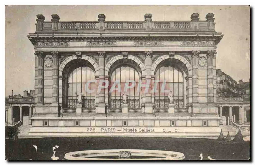 Museu Galliera — Paris — C.L.C. n°226 - Frente
