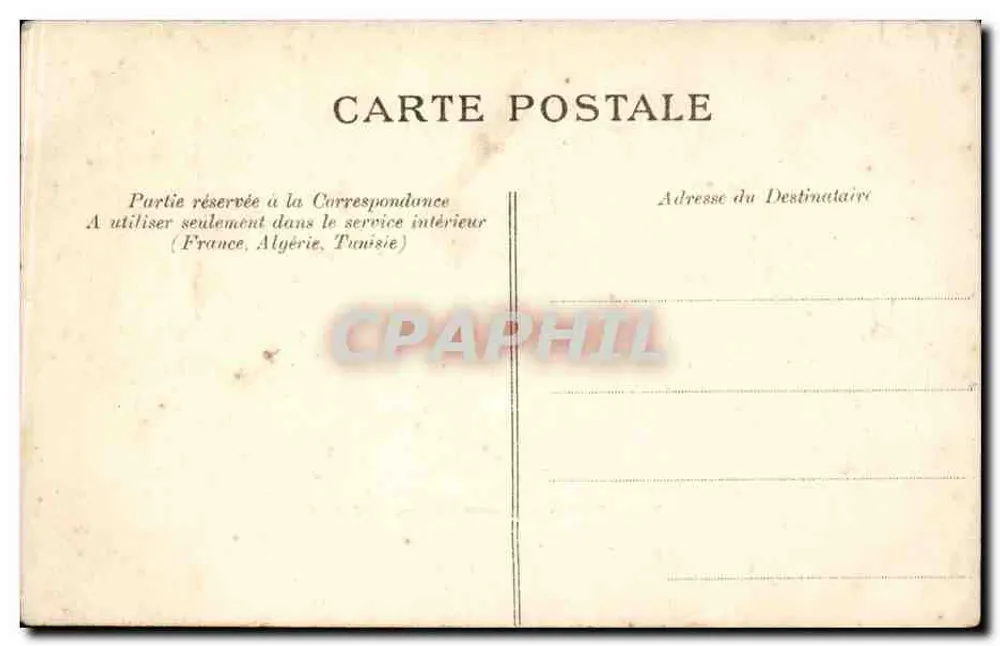 Museu Galliera — Paris — C.L.C. n°226 - Verso