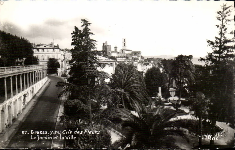 Grasse (A.M.) - Cité des Fleurs - Der Garten und die Stadt - Vorderseite