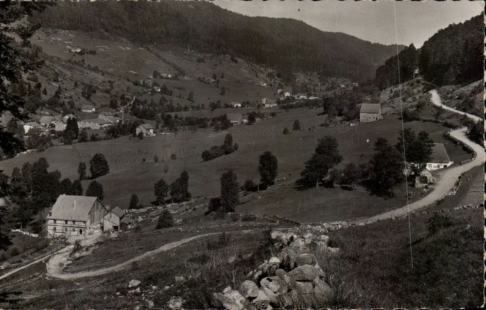 La Brenne (Vosges) — Vale de Vologne — editor desconhecido, número de série não visível - Frente