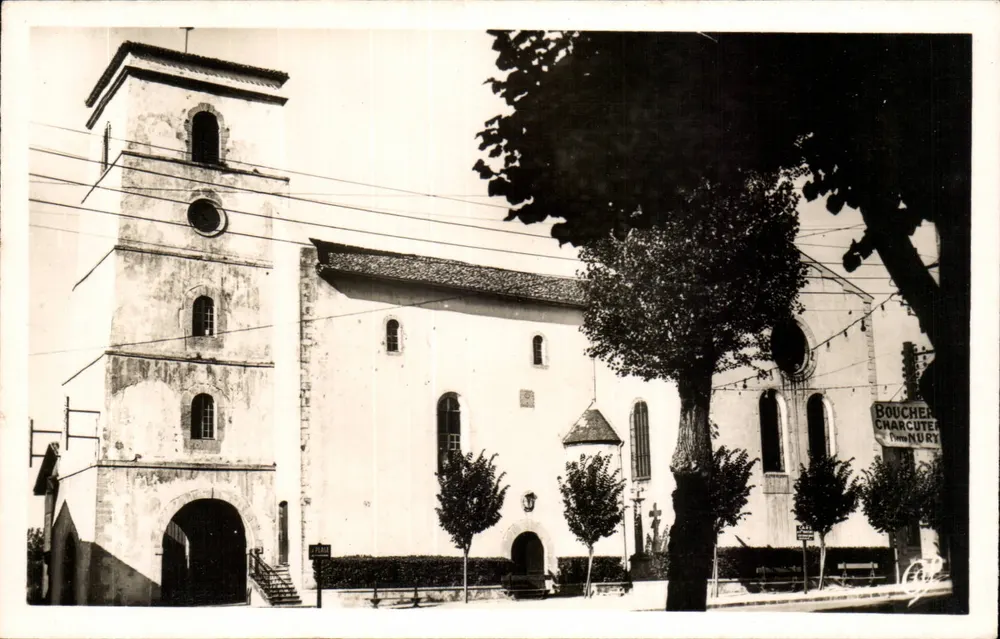 Hendaye-Ville — A Igreja - Frente