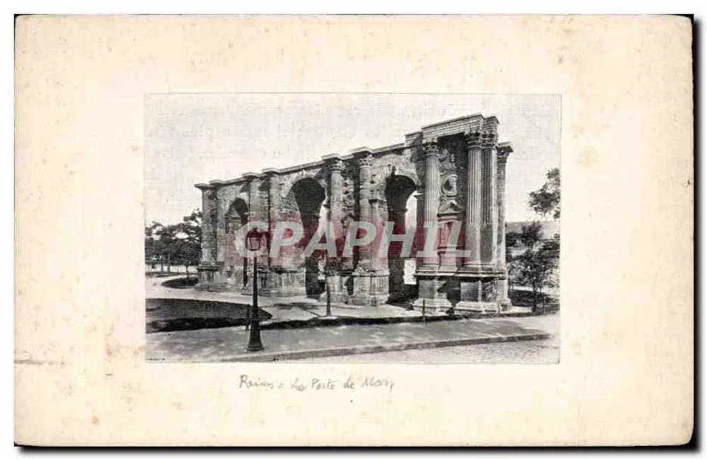 Reims - A Porta de Marte — editor não identificado, número de série não visível - Frente