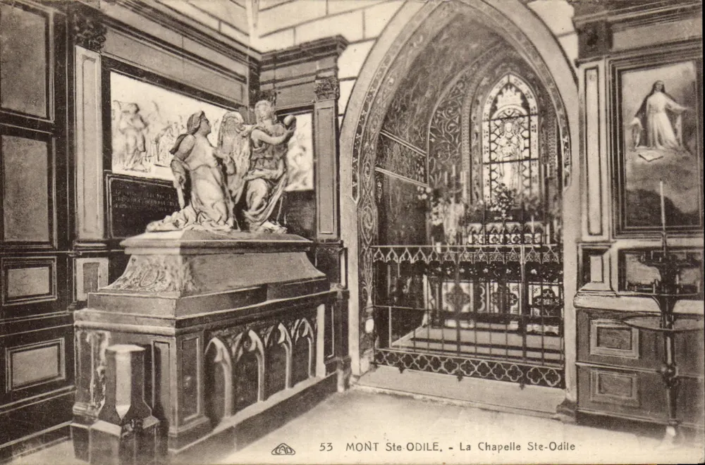 Mont Ste-Odile — Kapelle Ste-Odile — Verlag Antike Ansichtskarte - Vorderseite