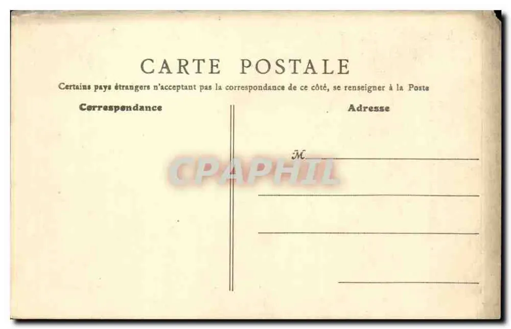 Paris - Rathaus - Große Speisehalle — B.F., Paris, Nr. 93 - Rückseite