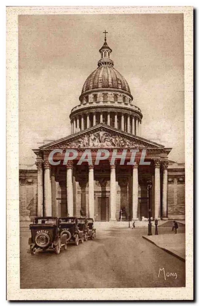 Der Panthéon — Ehemalige Kirche Sainte-Geneviève — Verleger Mona, Nr. 36 - Vorderseite