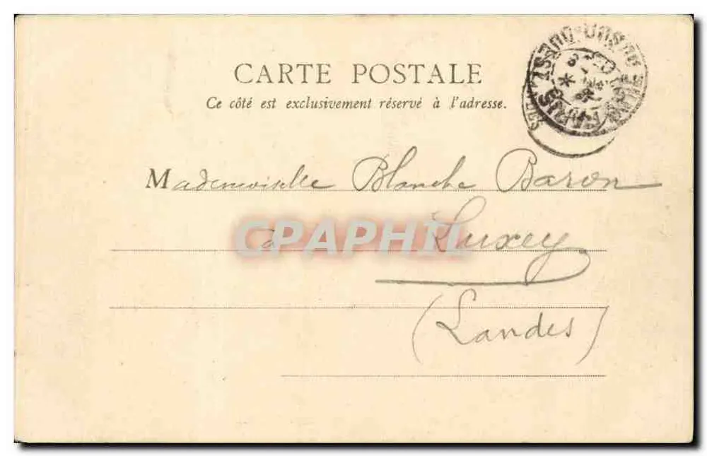 Paris — Boulevard Saint-Martin — B. F. Paris, n°17 - Verso