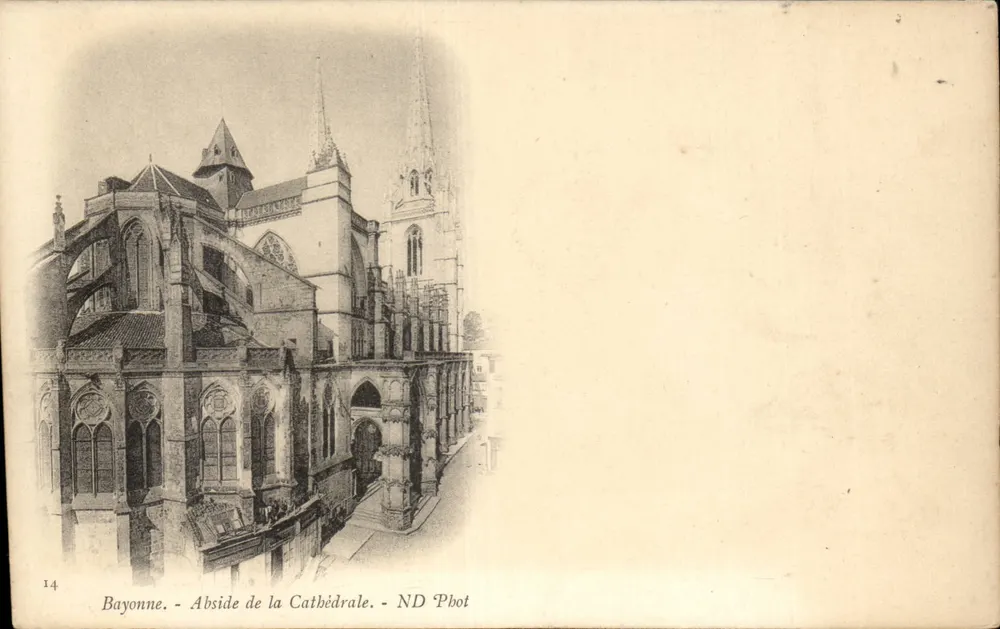 Bayonne - Abside da Catedral — ND Phot, n°14 - Frente