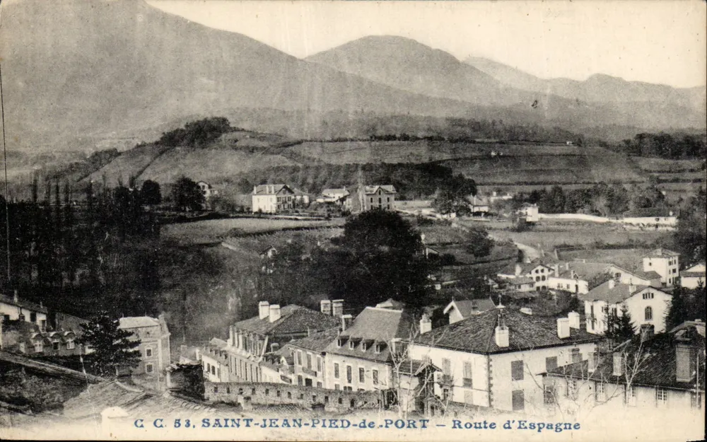 Saint-Jean-Pied-de-Port — Route d'Espagne — C.C. 53 - Vorderseite