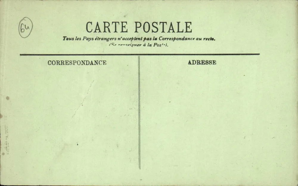 Die Pyrenäen — Béarn-Typen — LL. Nr. 24 - Rückseite