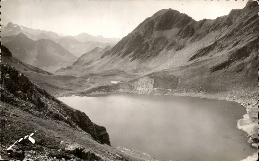 See Oncet — Ausblick vom Pic du Midi de Bigorre — Editions JOVÉ, Pau (B.P.) - Vorderseite