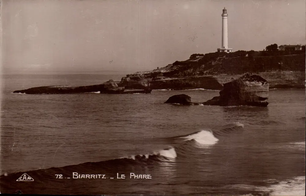 Biarritz — O Farol — editor C.A.P. n°72 - Frente